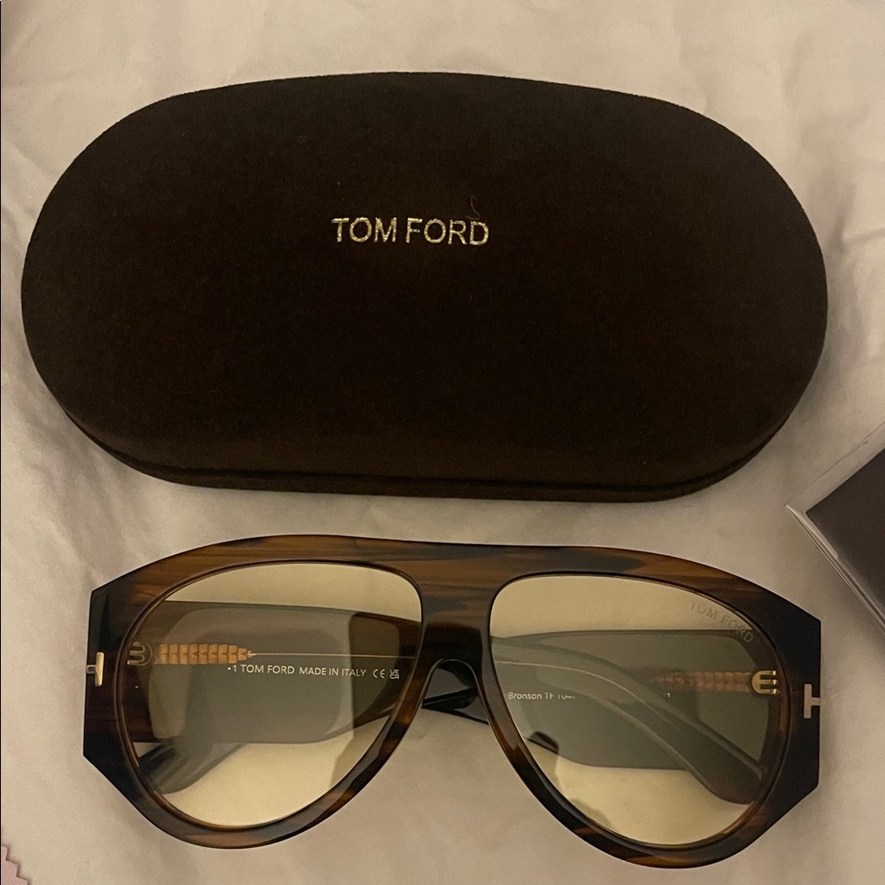 Tom Ford Tortoiseshell Brown Gradient Lens Sunglasses
